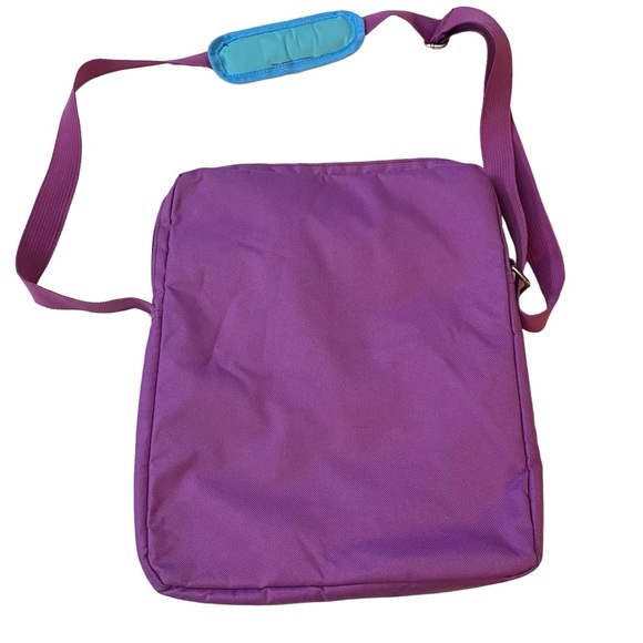 Doc McStuffins Universal Tablet & Laptop Tote with Carry Strap Purple Zip Close - Picture 2 of 6